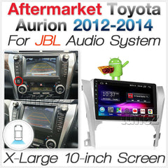 10" Android Car MP3 Player For Toyota Aurion 2012 2013 XV50 JBL Radio Fascia GPS
