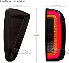 Tail Lights Rear Lamp LED Smoked For Nissan Navara NP300 D23 Series DX RX ST ST-X SL Visia Acenta Acenta+ N-Connecta Tekna Truck Pickup Full COB LED Replacement 2015 2016 2017 2018 2019 2020 Tail Lights Rear Lamp LED Smoked For Nissan Navara NP300 D23 Series DX RX ST ST-X SL Visia Acenta Acenta+ N-Connecta Tekna Truck Pickup Full COB LED Replacement 2015 2016 2017 2018 2019 2020
