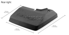 Front Rear Mud Flap Splash Guard For Toyota Land Cruiser J71 J70 SWB Series Front Rear Mud Flap Splash Guard For Toyota Land Cruiser J71 J70 SWB Series