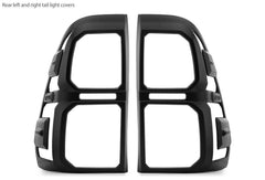 Front Tail Rear Light Lamp Cover For Toyota Hilux 2016 2017 2018 Black Eyelid Front Tail Rear Light Lamp Cover For Toyota Hilux 2016 2017 2018 Black Eyelid