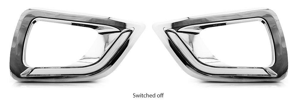 New LED Daytime Running Light DRL For Nissan Navara D23 NP300 Kit Fog Lamp