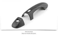 Matt Black Keyless Smart Key Door Handle Cover For Toyota Hilux 2018 2019 2020