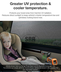 Magnetic Car Sun Shade Rear Door Quarter Window For Toyota Land Cruiser J200 200 Magnetic Car Sun Shade Rear Door Quarter Window For Toyota Land Cruiser J200 200