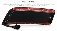 Daytime Running Light DRL For Ford Ranger T6 PX MK1 2011-2014 Bar Pair White LED Daytime Running Light DRL For Ford Ranger T6 PX MK1 2011-2014 Bar Pair White LED