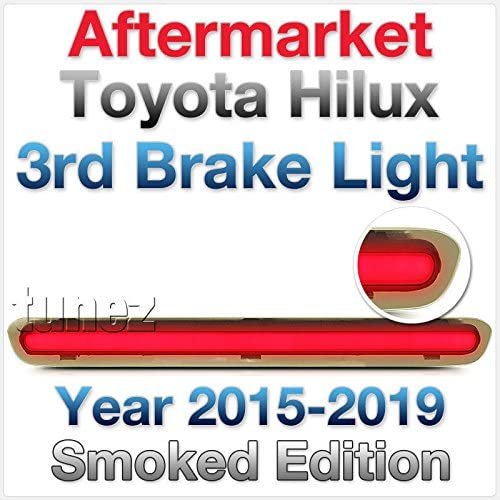 Tailgate Third Brake Lamp Light Smoked LED For Toyota Hilux SR SR5 Black Truck 2015 2016 2017 2018 2019 Tailgate Third Brake Lamp Light Smoked LED For Toyota Hilux SR SR5 Black Truck 2015 2016 2017 2018 2019