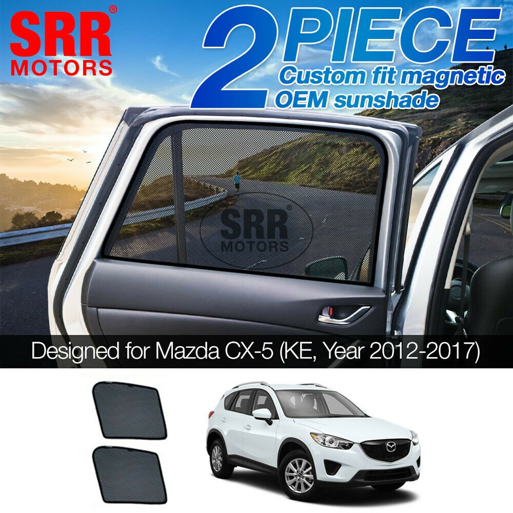 Custom Magnetic Sun Shade Rear Door Side Car Window For Mazda CX-5 KE 2012-2017 Custom Magnetic Sun Shade Rear Door Side Car Window For Mazda CX-5 KE 2012-2017
