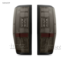 NEW Smoked LED Tail Rear Lamp Lights For Ford Ranger Raptor 2018 2019 F150