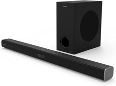 Nakamichi Apollo 220 2.1CH Dolby Audio Soundbar System Wireless Subwoofer HDMI ARC