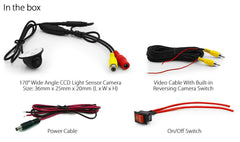 New Car Front Side View Forward Camera Colour Parking Night Mode Mini 170 Degree New Car Front Side View Forward Camera Colour Parking Night Mode Mini 170 Degree