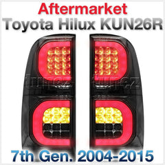 LED Tail Rear Lamp Lights Set Pair For Toyota Hilux KUN 26 SR SR5 Workmate