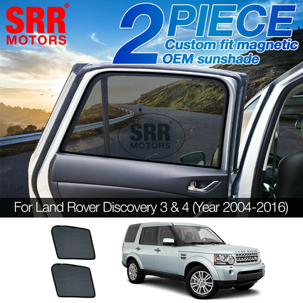 Custom Magnetic Sun Shade Rear Door Car Window Land Rover Discovery 4 2004-2016 Custom Magnetic Sun Shade Rear Door Car Window Land Rover Discovery 4 2004-2016