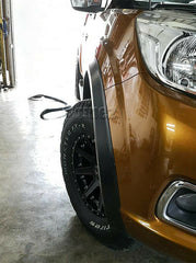 4 Pcs Set Wheel Arch Fender Flare Slim Matte Black For Nissan Navara NP300 D23 4 Pcs Set Wheel Arch Fender Flare Slim Matte Black For Nissan Navara NP300 D23
