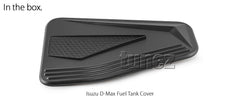 Fuel Gas Petrol Tank Door Matte Black Cover Car For Isuzu D-Max RG 2021 2022 Fuel Gas Petrol Tank Door Matte Black Cover Car For Isuzu D-Max RG 2021 2022