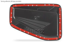 Fuel Gas Petrol Tank Door Matte Black Cover Car For Mazda BT-50 BT50 2021 2022 Fuel Gas Petrol Tank Door Matte Black Cover Car For Mazda BT-50 BT50 2021 2022