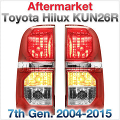Replacement Tail Rear Lamp Lights For Toyota Hilux KUN26R SR SR5 Workmate