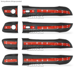 Keyless Smart Door Handle Guard Cover Protector Isuzu D-Max DMax RG 2021 2022 Keyless Smart Door Handle Guard Cover Protector Isuzu D-Max DMax RG 2021 2022