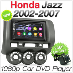 Car DVD MP3 Player For Honda Jazz Fit GD Stereo Radio CD MP4 USB Fascia Kit ISO