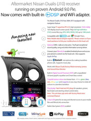 9" Android MP3 Car Player GPS For Nissan Dualis J10 2007-2012 Radio Head Unit