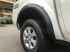 4 Pcs Set Wheel Arch Fender Flare Slim Matte Black For Nissan Navara NP300 D23 4 Pcs Set Wheel Arch Fender Flare Slim Matte Black For Nissan Navara NP300 D23