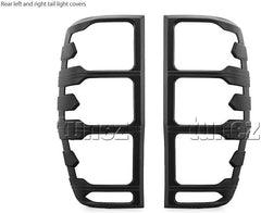 Head Light And Tail Light Guards for Ford Ranger PX2 MK2 T6 2016 2017 Matte Black Front Tail Rear Light Lamp Covers Trims Head Light And Tail Light Guards for Ford Ranger PX2 MK2 T6 2016 2017 Matte Black Front Tail Rear Light Lamp Covers Trims