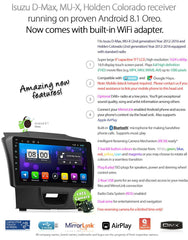 Standard Head Unit Replacement Model 9" Android Car MP3 Player For Holden Colorado RG 2012-2016 Stereo Radio Fascia