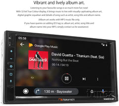 7-inch Nakamichi NAM3510-M7 Licensed Apple CarPlay Android Auto Multimedia Head Unit Radio Stereo Universal Double DIN MP3 MP4 1080p USB SD Card Bluetooth 7-inch Nakamichi NAM3510-M7 Licensed Apple CarPlay Android Auto Multimedia Head Unit Radio Stereo Universal Double DIN MP3 MP4 1080p USB SD Card Bluetooth