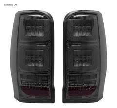 Smoke Full LED Tail Lights Lamp Rear For Mitsubishi Triton MR 2019 2020 2021