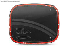 Matte Matt Black Fuel Petrol Gas Tank Door Cover For Toyota Hilux TRD GUN1 Matte Matt Black Fuel Petrol Gas Tank Door Cover For Toyota Hilux TRD GUN1