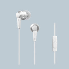 Pioneer C3 Lightweight in-Ear Headphone with Powerful 10 mm Driver and Aluminium Design - White Pioneer C3 Lightweight in-Ear Headphone with Powerful 10 mm Driver and Aluminium Design - White