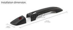 Matte Black Key Door Handle Cover For Mazda BT-50 BT50 TF 2020 2021 2022 XTR Matte Black Key Door Handle Cover For Mazda BT-50 BT50 TF 2020 2021 2022 XTR