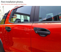 Keyless Smart Matt Key Door Handle Cover For Ford Ranger PX T6 XL XLT Wildtrak Keyless Smart Matt Key Door Handle Cover For Ford Ranger PX T6 XL XLT Wildtrak
