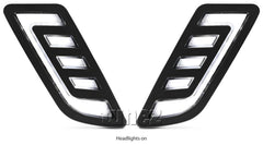 Grill Grille LED Daytime Running Light DRL For Nissan Navara D23 NP300 RX DX Grill Grille LED Daytime Running Light DRL For Nissan Navara D23 NP300 RX DX