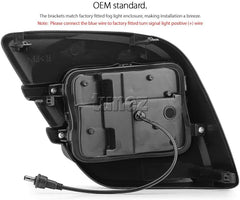 DRL Daytime Running Light Bezel Turn Signal for Toyota Hilux 8th Generation AN120 AN130 New Pair LED Fog Lamp 2-In-1 SR SR5 Workmate 2015-2018 DRL Daytime Running Light Bezel Turn Signal for Toyota Hilux 8th Generation AN120 AN130 New Pair LED Fog Lamp 2-In-1 SR SR5 Workmate 2015-2018