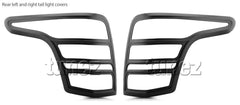 Front Tail Rear Light Lamp Cover Black For Mitsubishi Triton LC200 2015-2017 Front Tail Rear Light Lamp Cover Black For Mitsubishi Triton LC200 2015-2017