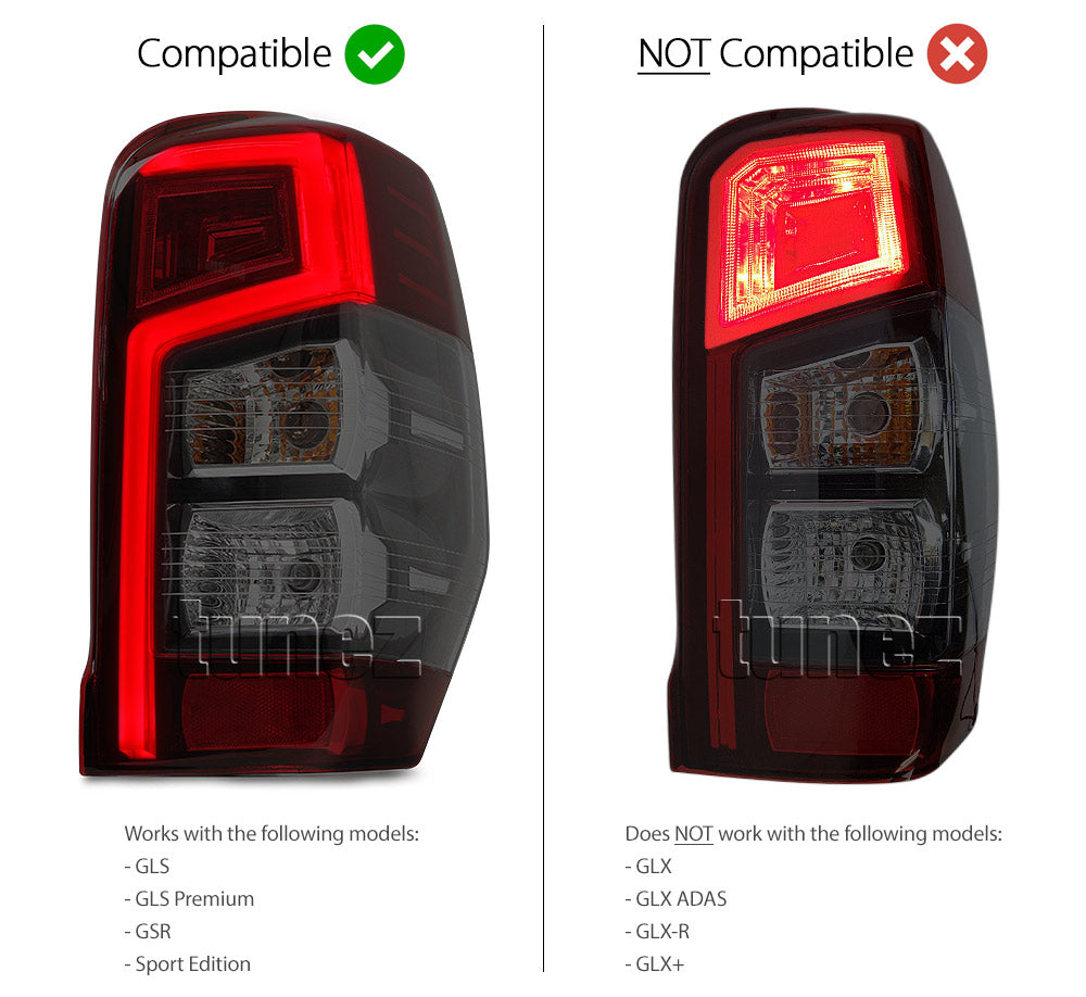 RIGHT Tail Light Rear Lamp Mitsubishi Triton MR 2019-2023 GLS GSR Sport EMark OZ