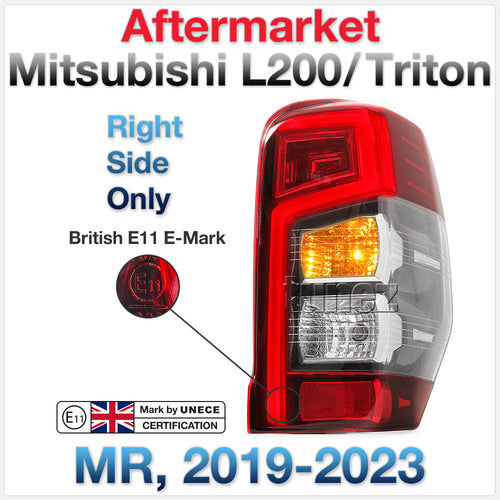 RIGHT Tail Light Rear Lamp Mitsubishi Triton MR 2019-2023 GLS GSR Sport EMark OZ