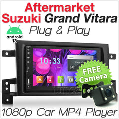 Android Car MP3 Player For Suzuki Grand Vitara Stereo Head Unit Fascia Kit MKV
