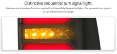 NEW Smoke LED Tail Rear Lamp Light Set Pair For Toyota Hilux 2005-2014 SR5 Mk7