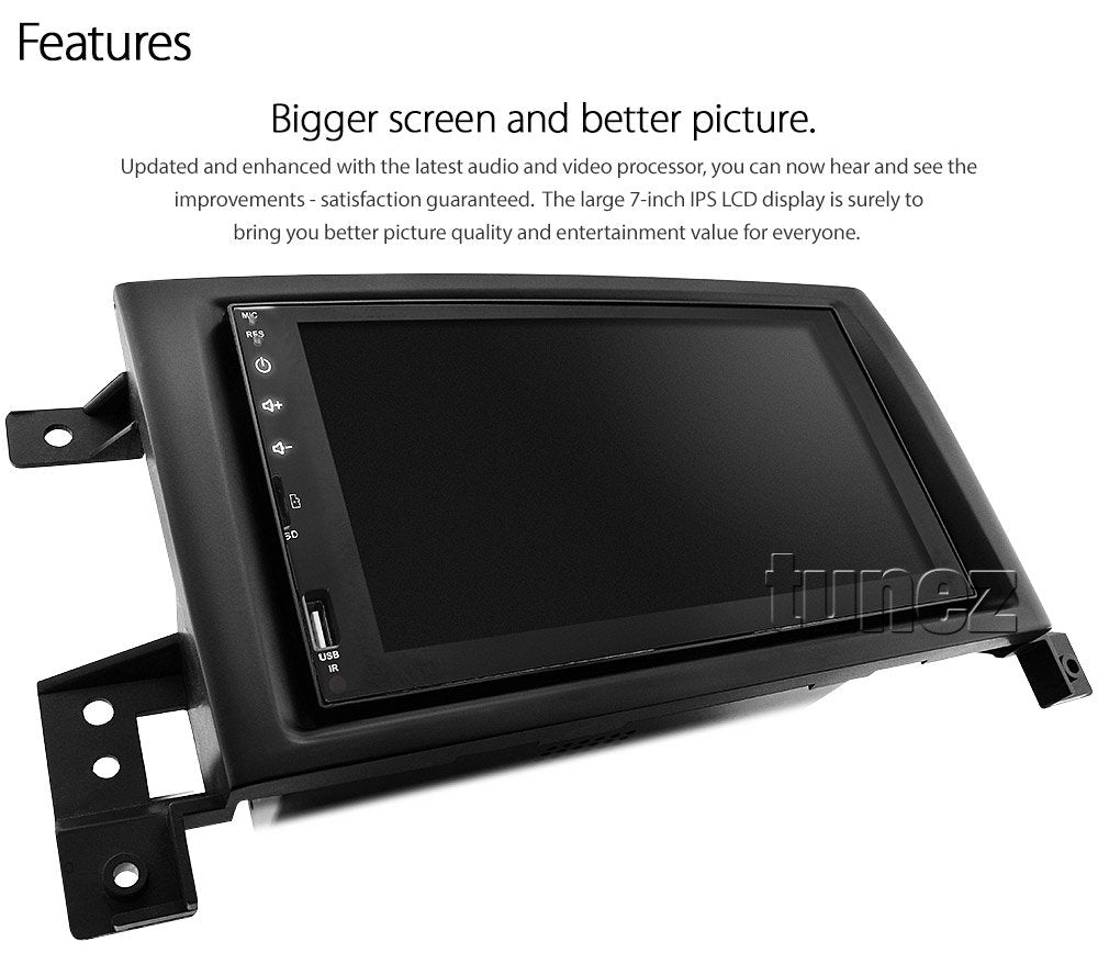 Android Car MP3 Player For Suzuki Grand Vitara Stereo Head Unit Fascia Kit MKV