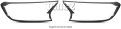 LED Cover Light Matt Black for Ford Ranger PX2 MK2 T6 & Everest UA 2015-2020 Pair COB Chip-On-Board Front Light XL XLT XLS Wildtrak Ambiente Titanium Trend