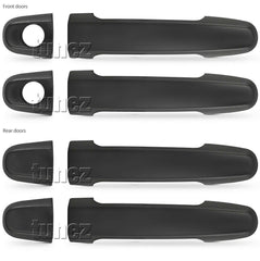 Matte Black Key Door Handle Cover Guard For Toyota Hilux KUN26 2004 2005-2015