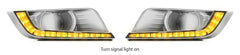 Pair Ford Ranger PX2 Wildtrak 2015-ON White LED DRL Daylight Fog Lamp Indicator
