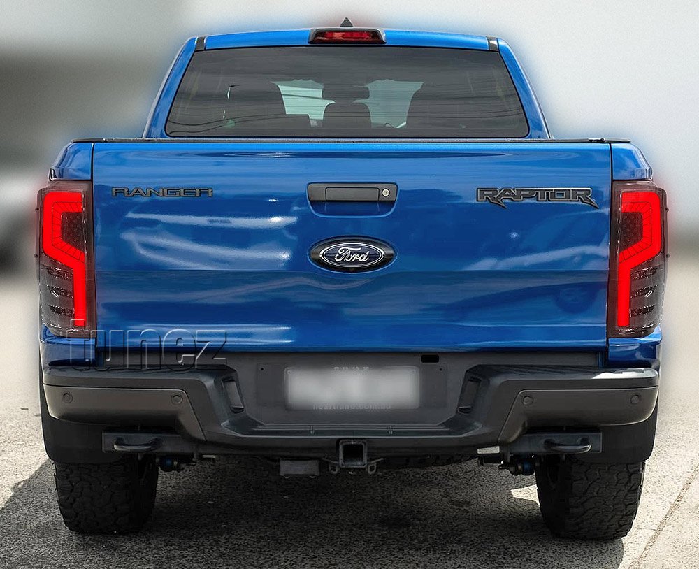 Ranger Raptor Wing NEW Smoke LED Tail Rear Lamp Lights For Ford Ranger Raptor 2020 2021 W ...