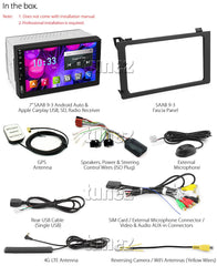 Android Car Player Saab 9-3 93 Stereo Radio MP3 Head Unit USB Fascia Facia Kit