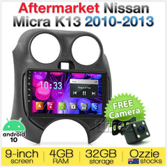 9" Android Car MP3 Player For Nissan Micra K13 2010-2013 Stereo Radio GPS