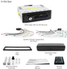 Single 1 DIN Car DVD Player Head Unit Player Stereo Radio USB AVI MP3 MP4 OEM