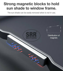 Custom Magnetic Sun Shade Rear Door Car Window For Mazda CX-9 CX9 TC 2016-2020
