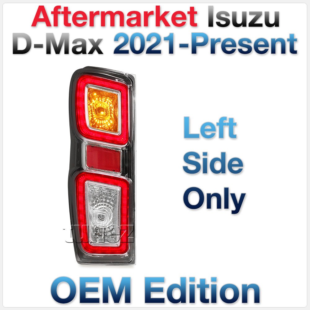 LEFT Side Replacement Rear Tail Lights Lamp Isuzu D-Max DMax RG 2021 2022 2023