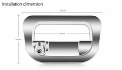 Toyota Hilux Reverse Rear View Parking Backup Camera Trunk Handle Chrome Cover