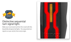 Smoke Animated Startup LED Tail Lights Lamp for Isuzu D-Max DMax 2021 2022